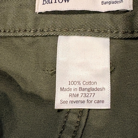 Men’s Cargo Shorts Green Cotton Utility Workwear Summer Casual Size 33 NWT - Picture 5 of 5
